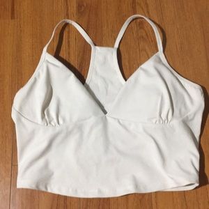 Longline sports bra/ crop top